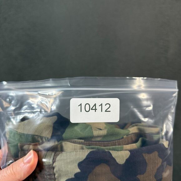 Military Pants Mens Medium Regular Woodland BDU Army Trouser Combat - Picture 12 of 12